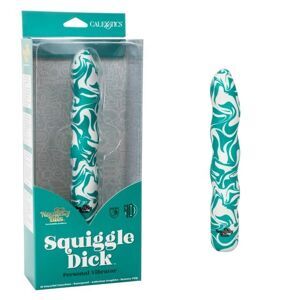 Волнообразный вибратор Squiggle Dick - 15,25 см.